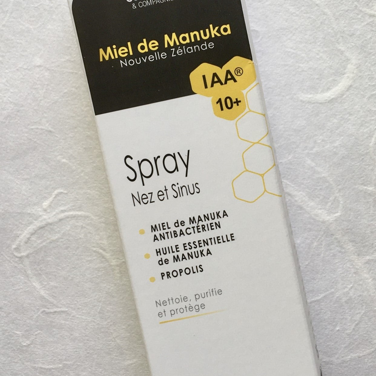 SPRAY NASAL AU MIEL DE MANUKA ET PROPOLIS BIO epicerie hédonie naturel bio demeter paris